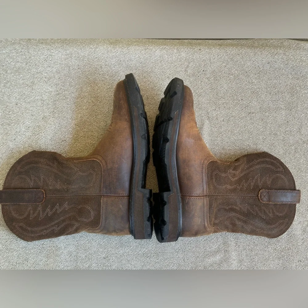 Ariat “Groundbreaker” Pull-On
Work Boots In Distressed Brown Men’s Size 7.5D EUC - Picture 8 of 10